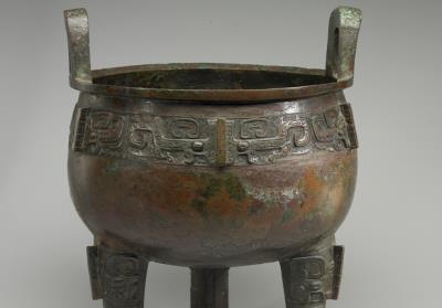 图片[2]-Ding cauldron dedicated to Father Wu, late Shang period, c. 12th-11th century BCE-China Archive